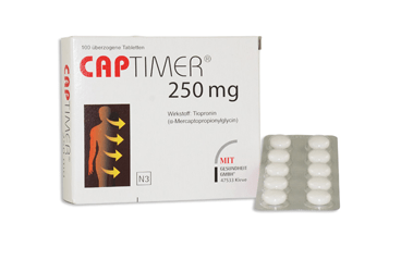 CAPTIMER 250 MG 100 DRJ.